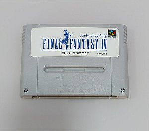 Final Fantasy IV - Famicom  Super Nintendo - JP Original ( USADO )