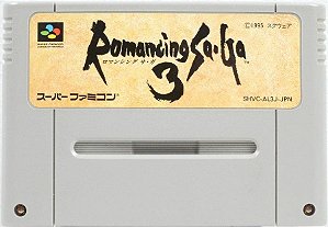 Romancing Saga 3 - Famicom  Super Nintendo - JP Original ( USADO )