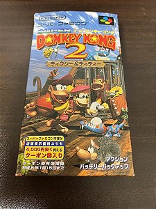 Donkey Kong 2 ( CIB ) - Famicom  Super Nintendo - JP Original ( USADO )