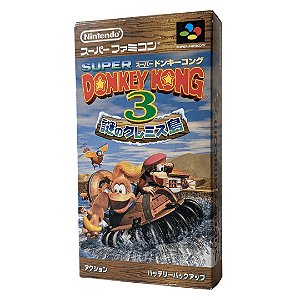 Donkey Kong 3 ( CIB ) - Famicom  Super Nintendo - JP Original ( USADO )