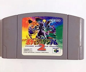 Pokemon Stadium 2 - Nintendo 64 - JP Original ( USADO )