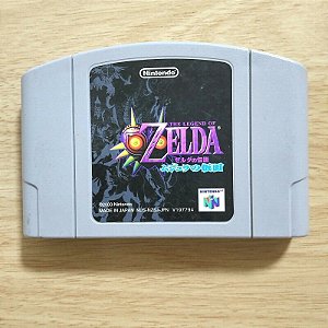 Zelda Majoras Mask - Nintendo 64 - JP Original ( USADO )
