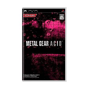 Metal Gear Acid - PSP - JP Original ( USADO )