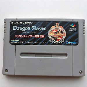 Dragon Slayer - Famicom  Super Nintendo - JP Original ( USADO )