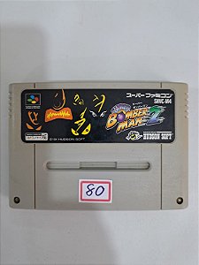 Super Bomberman 2 - Famicom Super Nintendo - JP Original ( USADO )