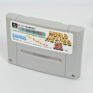 World Heroes 2 - Famicom  Super Nintendo - JP Original ( USADO )