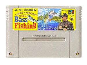 Larry Nixon Super Bass Fishing - Famicom  Super Nintendo - JP Original ( USADO )