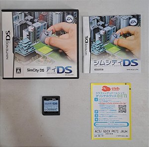 Sim City DS - Nintendo DS Japones ( USADO )