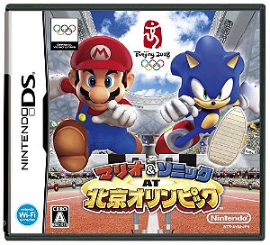 Mario & Sonic At The Olympic Games 2008 - Nintendo DS Japones ( USADO )
