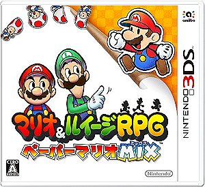 Mario & Luigi Paper Jam - Nintendo 3DS - Japones ( USADO )