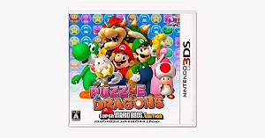 Super Mario Bros Puzzle & Dragons- Nintendo 3DS - Japones ( USADO )