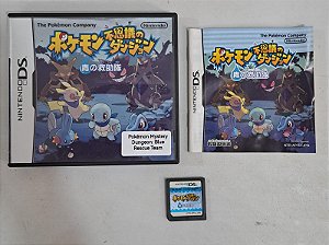 Pokemon Mystery Dungeon Blue Rescue Team - Nintendo DS Japones ( USADO )