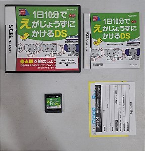 1-Hi-10-Fun de Egajou Zuni Kakeru DS - Nintendo DS Japones ( USADO )