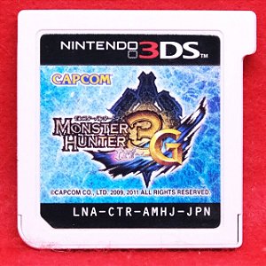 Monster Hunter 3G - Nintendo 3DS Japones ( USADO )