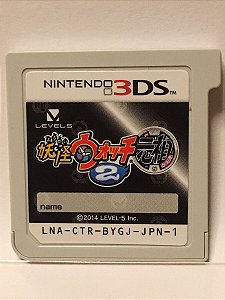 Yo-Kai Watch 2 II Bony Spirits - Nintendo 3ds Japones ( USADO )