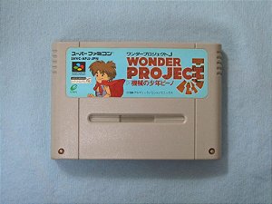 WONDER PROJECT - Famicom  Super Nintendo - JP Original ( USADO )