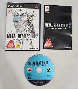 Metal Gear Solid 2 Sons of Liberty - Playstation 2 - JP Original ( USADO )