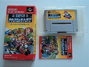 Mario Kart ( CIB ) - Famicom  Super Nintendo - JP Original ( USADO )