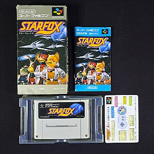 Starfox ( CIB ) - Famicom  Super Nintendo - JP Original ( USADO )