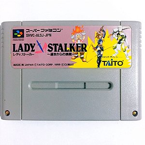 Lady Stalker Kako kara no Chousen - Famicom  Super Nintendo - JP Original ( USADO )