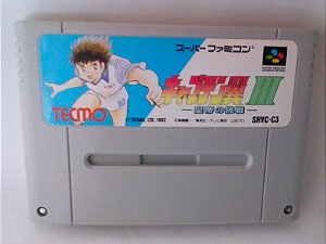 Captain Tsubasa 3 - Famicom  Super Nintendo - JP Original ( USADO )