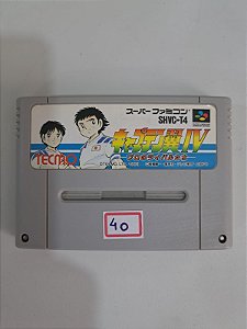 Captain Tsubasa IV 4 Pro no Rival Tachi Soccer Football - Famicom Super Nintendo - JP Original ( USADO )