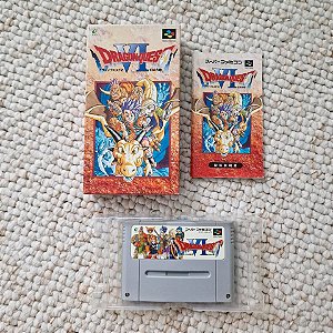 Dragon Quest VI CIB - Famicom  Super Nintendo - JP Original ( USADO )