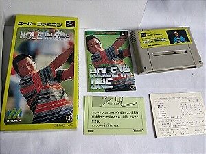 Jumbo Ozaki no Hole in One CIB - Famicom  Super Nintendo - JP Original ( USADO )
