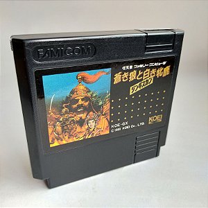 Aoki Ookami to Shiroki Mejika Genghis Khan - Nintendo Famicom - Family Computer ( USADO )