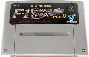 F-1 Grand Prix Part 2  - Famicom  Super Nintendo - JP Original ( USADO )