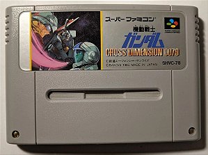 Kidou Senshi Gundam Cross Dimension 0079  - Famicom  Super Nintendo - JP Original ( USADO )