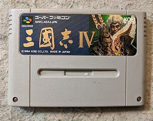 Sangokushi IV - Famicom  Super Nintendo - JP Original ( USADO )