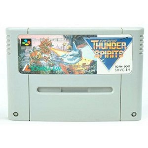 Thunder Spirits - Famicom  Super Nintendo - JP Original ( USADO )