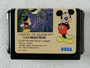 Mickey Castle of illusion - Mega Drive  JP ( USADO )