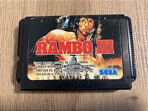Rambo 3 - Mega Drive  JP ( USADO )