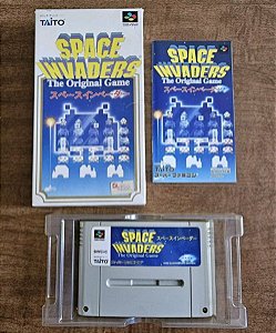 Space Invaders CIB - Famicom  Super Nintendo - JP Original ( USADO )