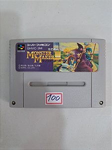 Monster Maker 3 - Famicom Super Nintendo - JP Original ( USADO )