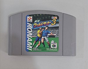 Jikkyō World Soccer 3 - Nintendo 64 - JP Original ( USADO )
