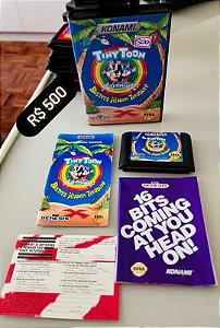 Tiny Toon CIB - Sega Genesis Mega Drive ( USADO )