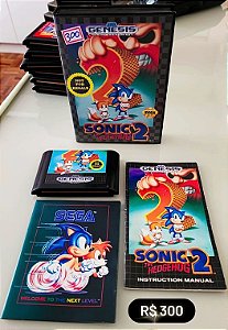 Sonic 2 CIB - Sega Genesis Mega Drive ( USADO )
