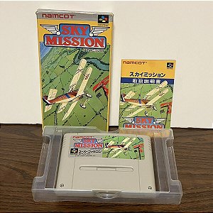 Sky Mission ( CIB ) - Famicom  Super Nintendo - JP Original ( USADO )