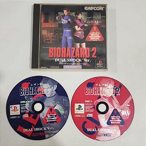 Biohazard 2 Dual Shock Ver. Resident evil - PS1 JP Original ( USADO )