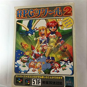 RPG Maker 2 CIB - Famicom  Super Nintendo - JP Original ( USADO )