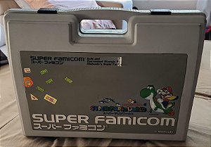Maleta Grande Mario World - Famicom  Super Nintendo - JP Original ( USADO )