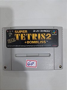 Super Tetris 2 + Bombliss - Famicom Super Nintendo ( USADO )