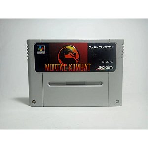 Mortal Kombat - Famicom  Super Nintendo - JP Original ( USADO )