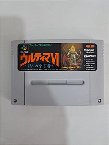 Ultima VI Itsuwari no Yogensha - Famicom Super Nintendo - JP Original ( USADO )