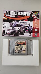 F-1 World Grand Prix - Nintendo 64 - Americano Original ( USADO )