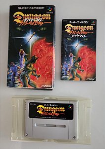 Dungeon Master CIB - Super Famicom ( USADO )