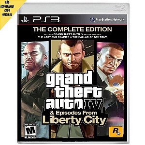 Jogo Grand Theft Auto IV & Episodes From Liberty City: Complete Ed